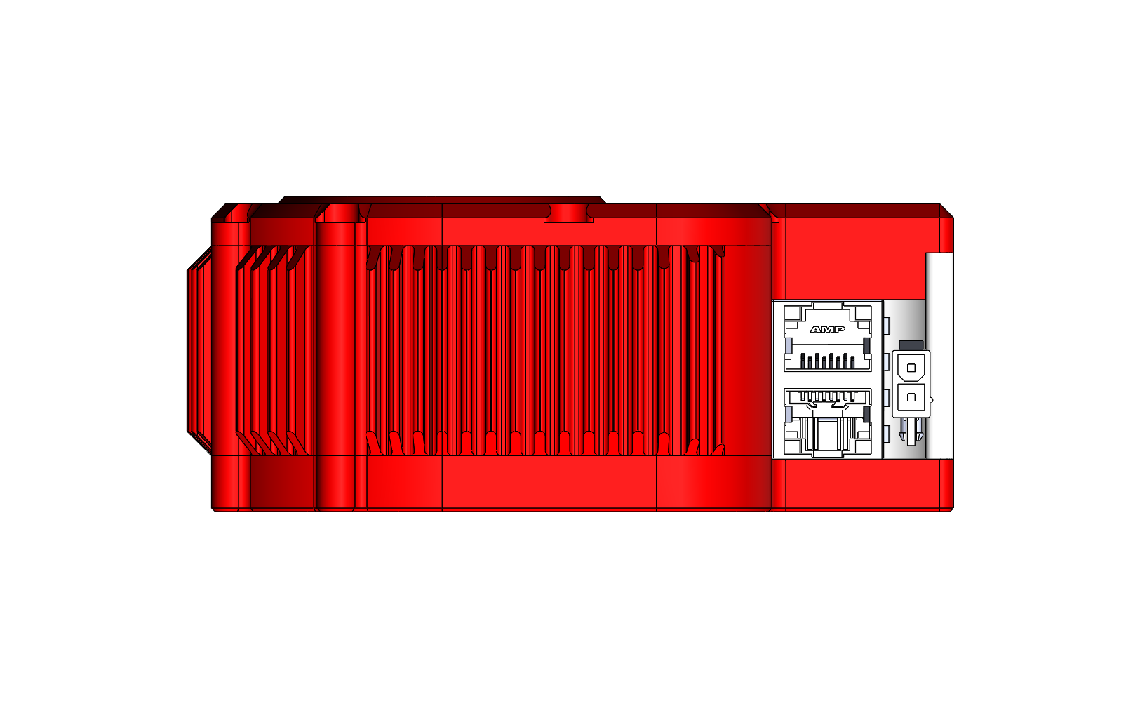 X8 top view