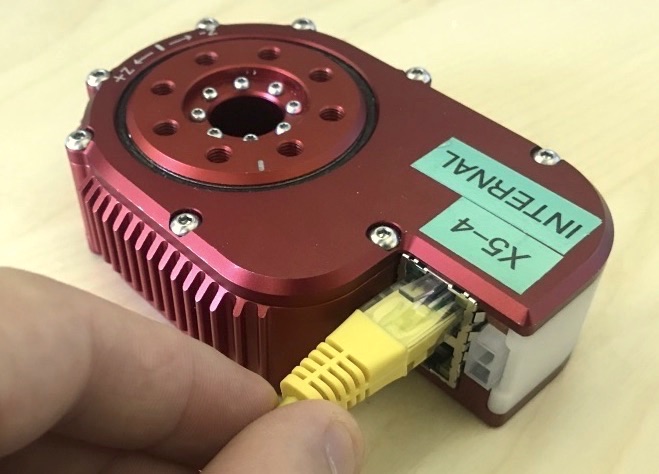 plugging ethernet