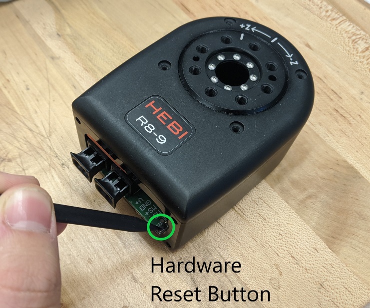 r series reset